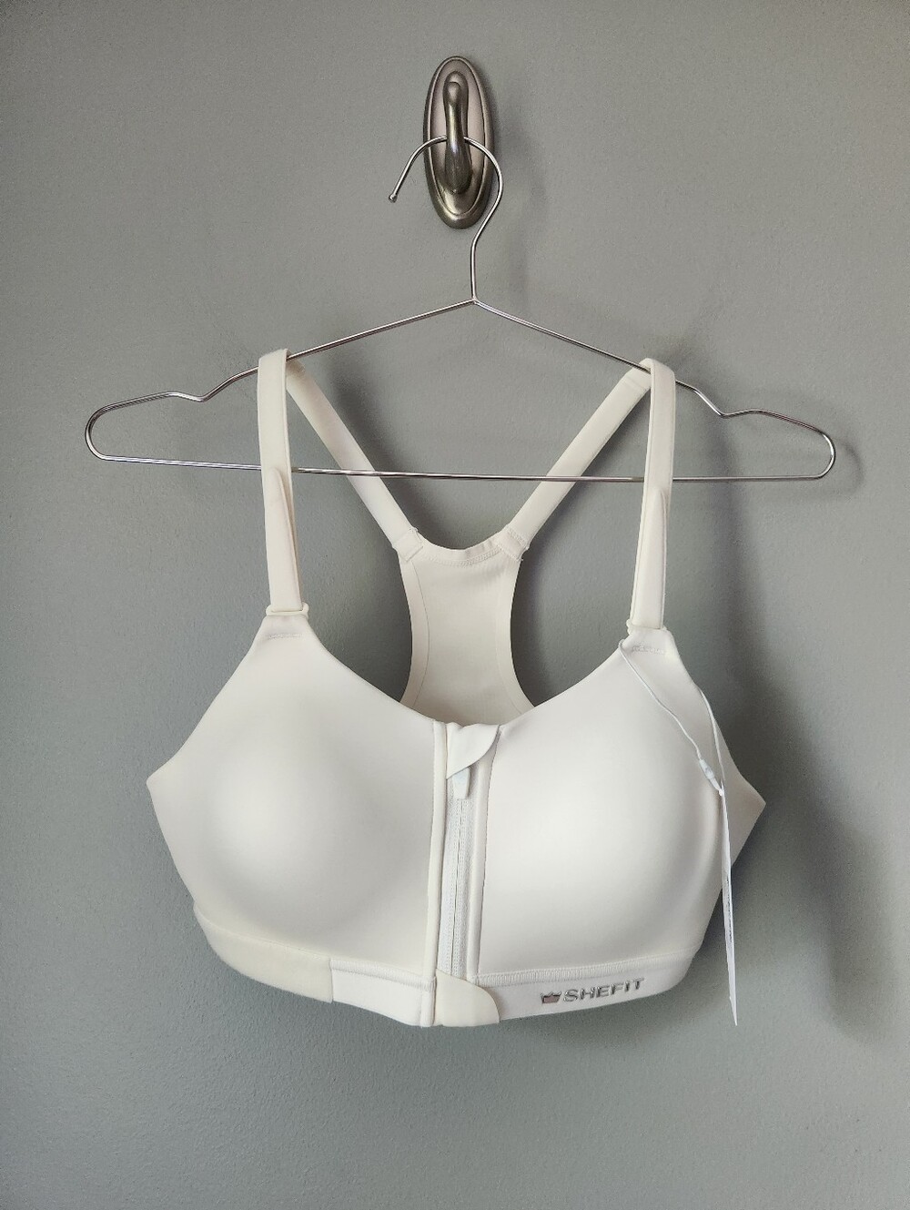 Shefit Emerge Sports Bra Ivory Size Small NWT